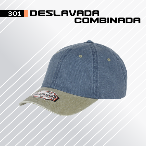 301 GORRA DESLAVADA COMBINADA DKPS