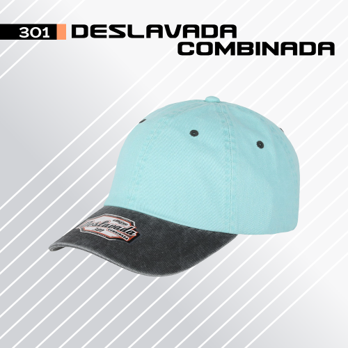 301 GORRA DESLAVADA COMBINADA DKPS