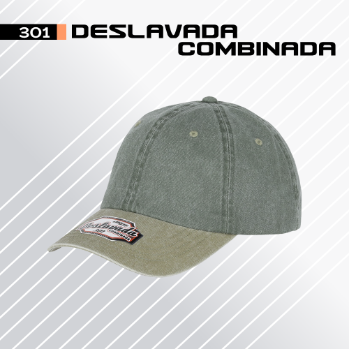 301 GORRA DESLAVADA COMBINADA DKPS