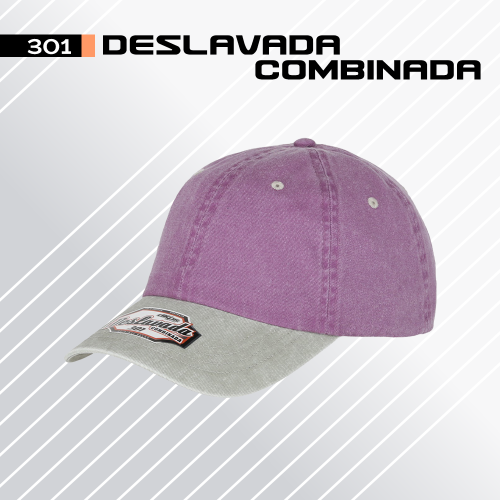 301 GORRA DESLAVADA COMBINADA DKPS