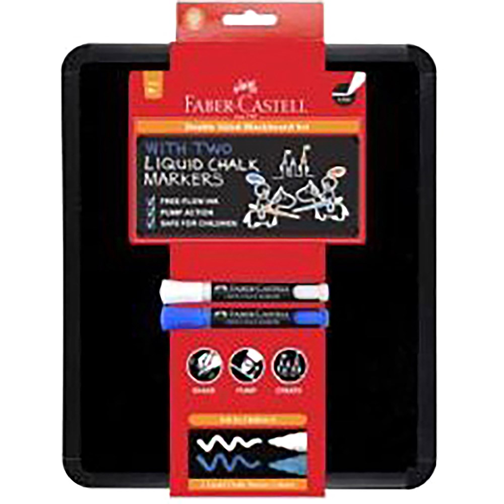 Faber-Castell Double Sided Balckboard Set