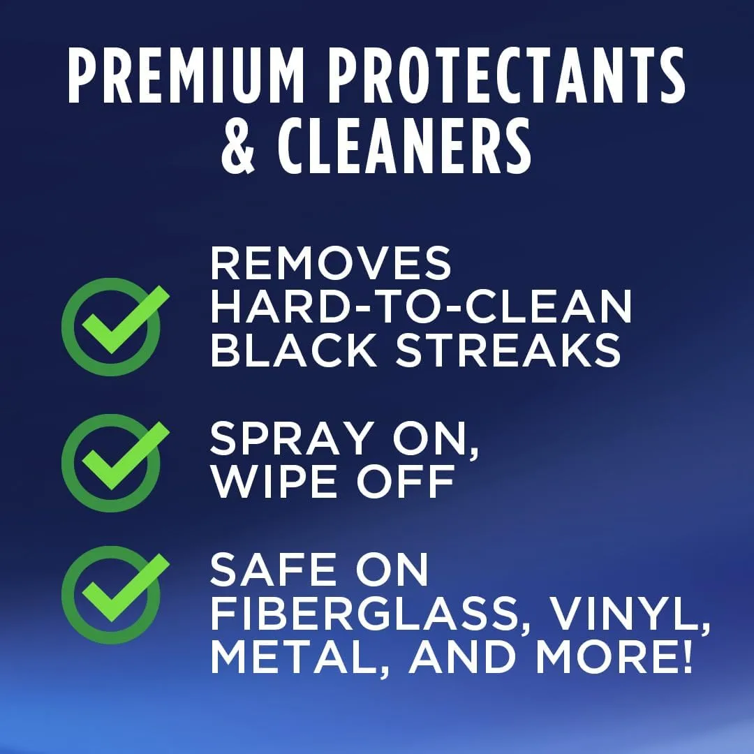 303 Products Black Streak Remover - Removes Black Streaks and Dirt, Provides A Clean, Streak-Free Finish on RVs, Campers