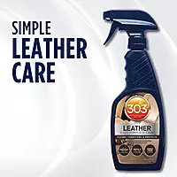 303 Products Leather 3-In-1 Complete Care - Cleans, Conditions, & Protects - Helps Prevent Fading & Cracking