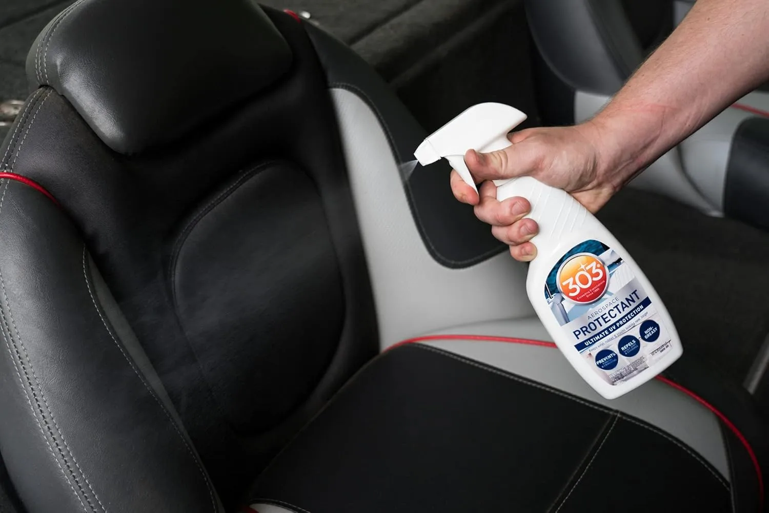 303 Products Marine Aerospace Protectant Spray – UV Protection, Repels Dust, Dirt, & Staining, Matte Finish
