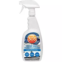 303 Products Marine Clear Protective Cleaner - Cleans and Protects Vinyl and Plastics, Provides Superior UV Protection