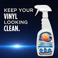 303 Products Marine Clear Protective Cleaner - Cleans and Protects Vinyl and Plastics, Provides Superior UV Protection
