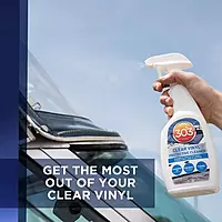 303 Products Marine Clear Protective Cleaner - Cleans and Protects Vinyl and Plastics, Provides Superior UV Protection
