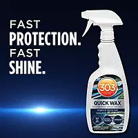 303 Marine Quick Wax - Quick & Easy - 90 Days Of Protection - Provides a Slick, Protective