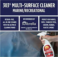 303 Multi-Surface Cleaner - Safely Cleans All Water Safe Surfaces - Ultimate Cleaning Power - Rinses Residue Free