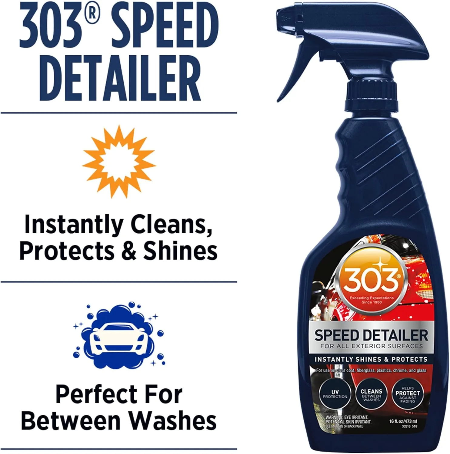 303 Products Speed Detailer - For All Exterior Automotive Surfaces
