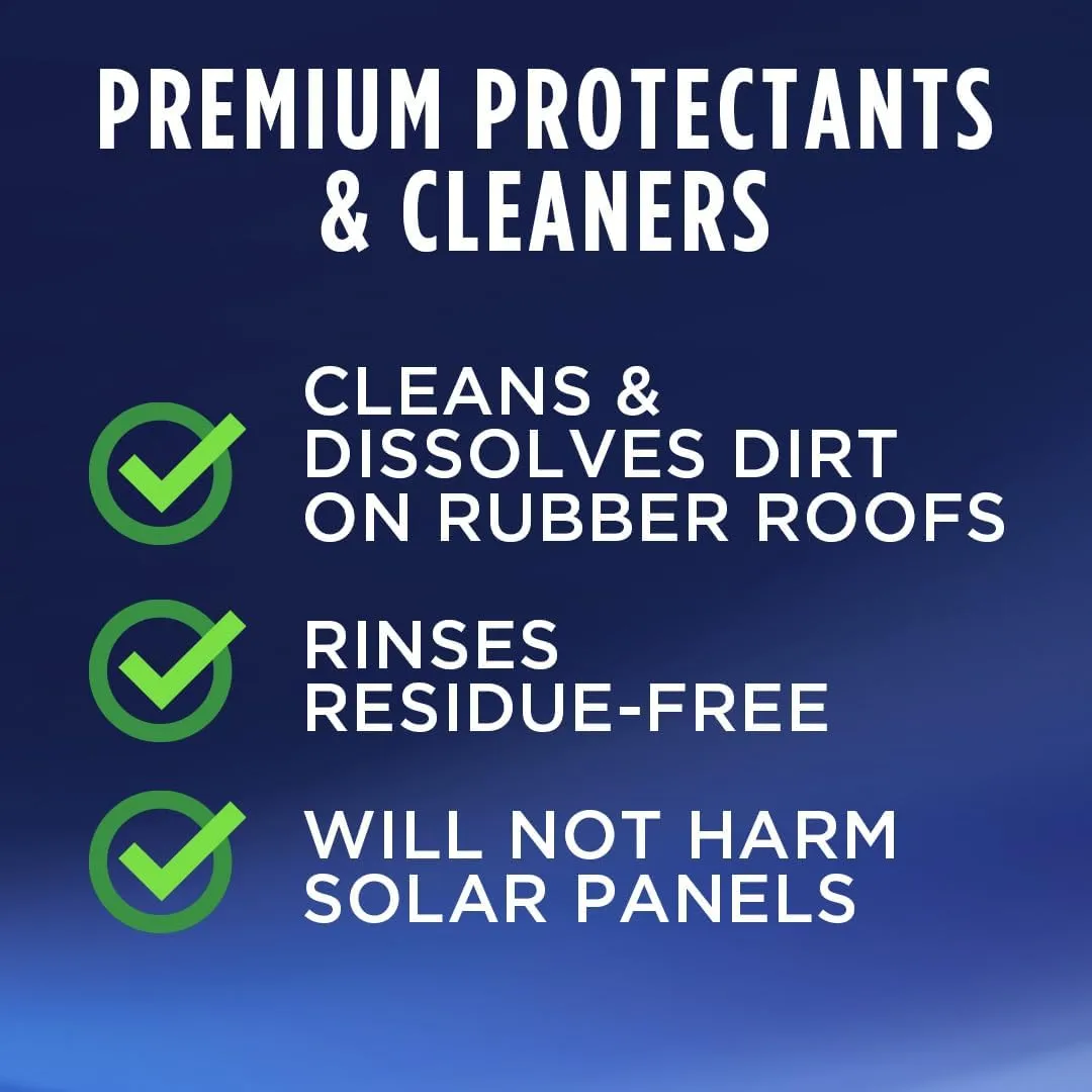 303 Products Rubber Roof Cleaner - Removes Build Up On The Rubber Roofs of RVs, Campers, Pop-Ups, and Motorhomes