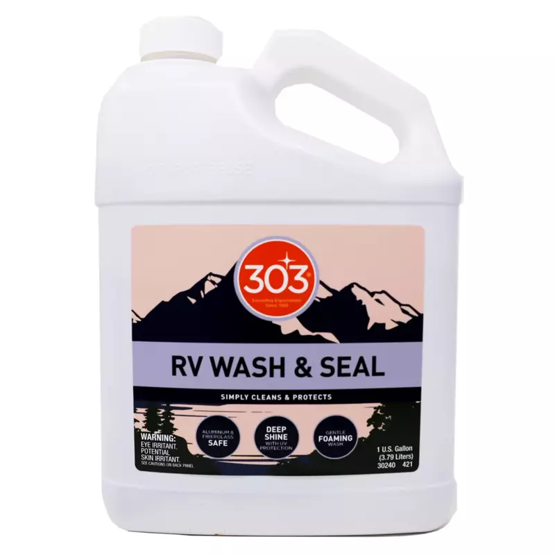 303 Products RV Wash & Seal - Clean, Streak-Free Finish, pH Neutral with High Foaming Formula