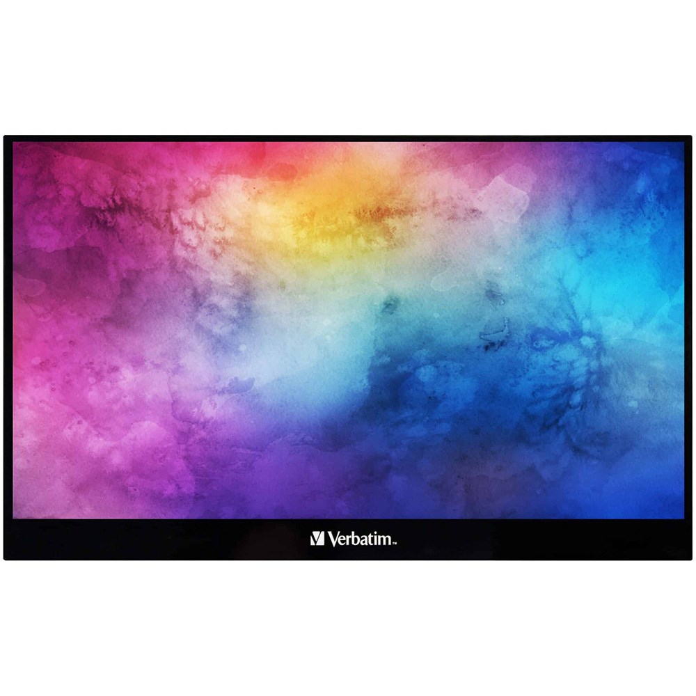 Verbatim Portable Full HD 1080P Touch Screen Monitor 17.3 Inch Black