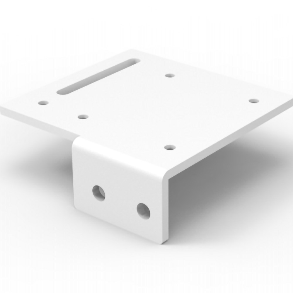 Rapidline SHUSH30+ Screen Single Side Mounted Brackets White Set Of 2