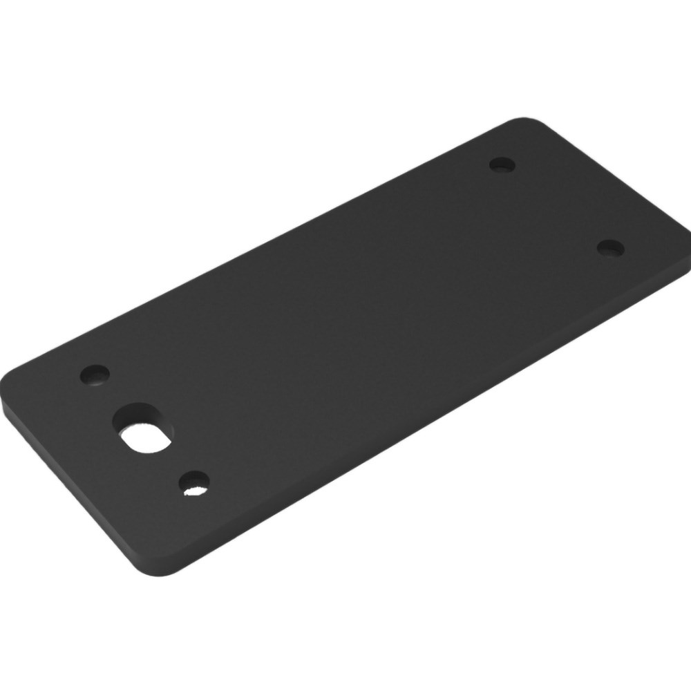 Rapidline SHUSH30+ Screen L Shaped Screw Plate Black