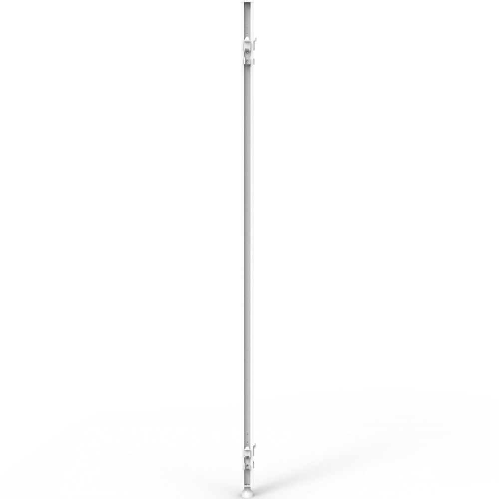 Rapidline SHUSH30+ Screen Joining Pole 1330mmH White