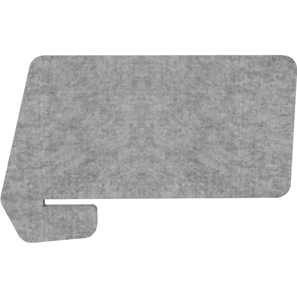 Rapidline Slide On Eco Panel Screen 820W x 27D x 400mmH Black Marble Grey