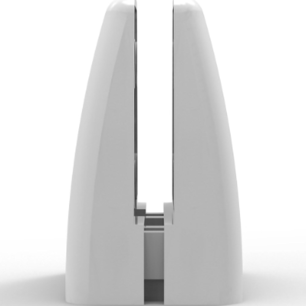 Rapidline Eco Panel Screen Desk Mounted Clamps Pack  Of 2 White