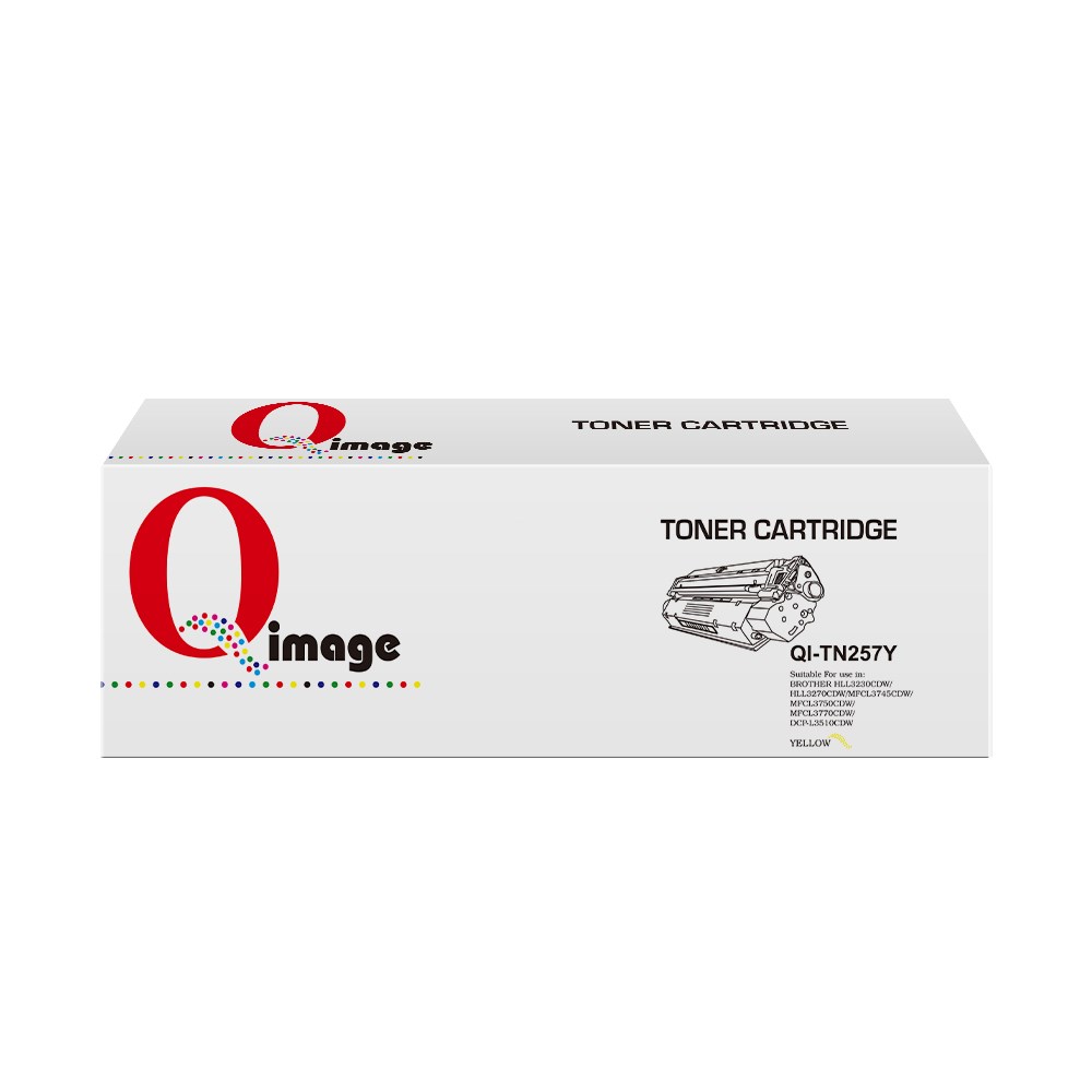 Q-Image Compatible Brother TN-257Y Toner Cartridge Yellow