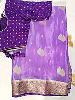 J492: Ready To Ship Beautiful Soft Silk Saree With Stitched Blouse J492: Ready To Ship Beautiful Soft Silk Saree With Stitched Blouse