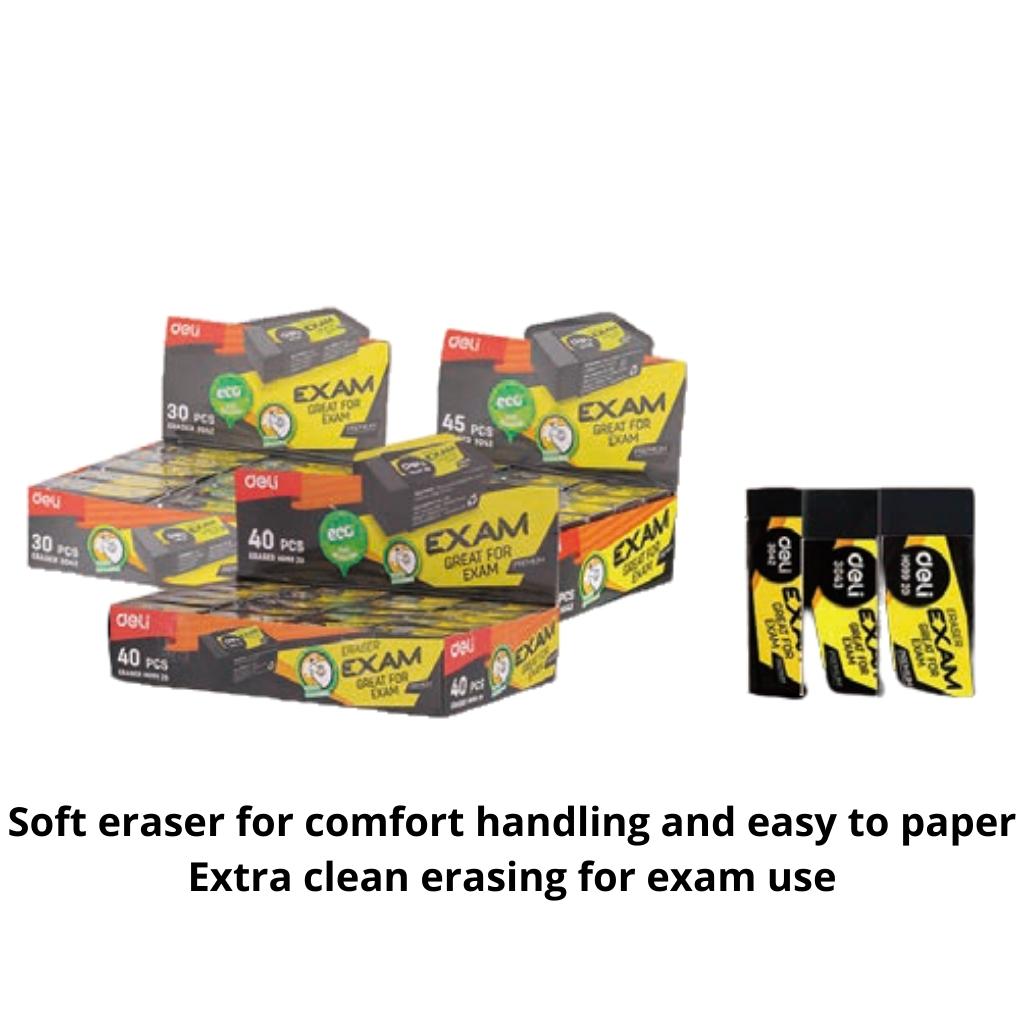 DELI 3042 PREMIUM EXAM ERASER - LARGE