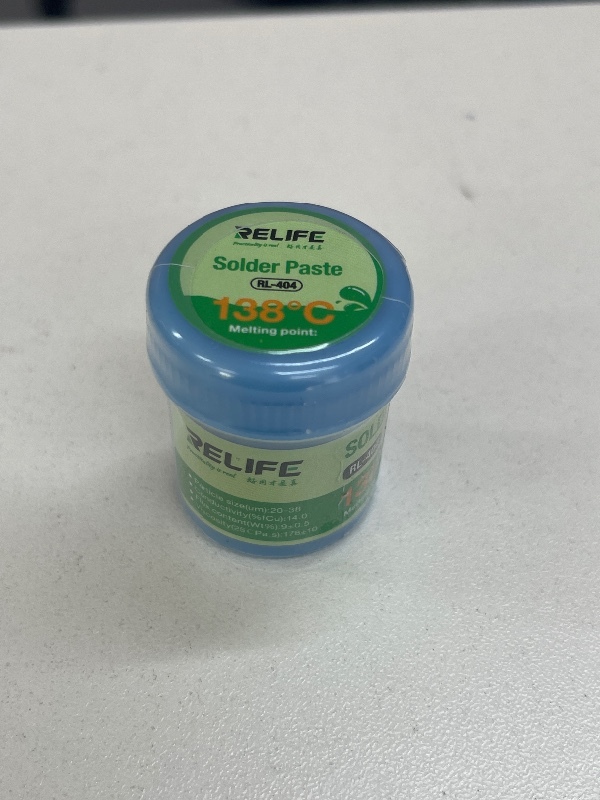 Estaño 138 Relife RL-404 - Soldadura de Baja Temperatura