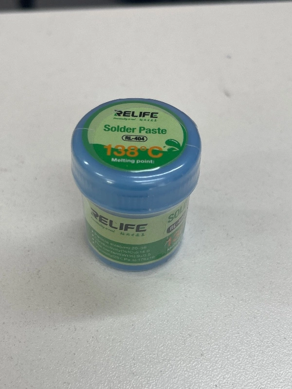 Estaño 138 Relife RL-404 - Soldadura de Baja Temperatura