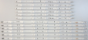 Samsung BN96-30429A / BN96-30430A Backlight LED Strips Set - (12 Samsung BN96-30429A / BN96-30430A Backlight LED Strips Set - (12
