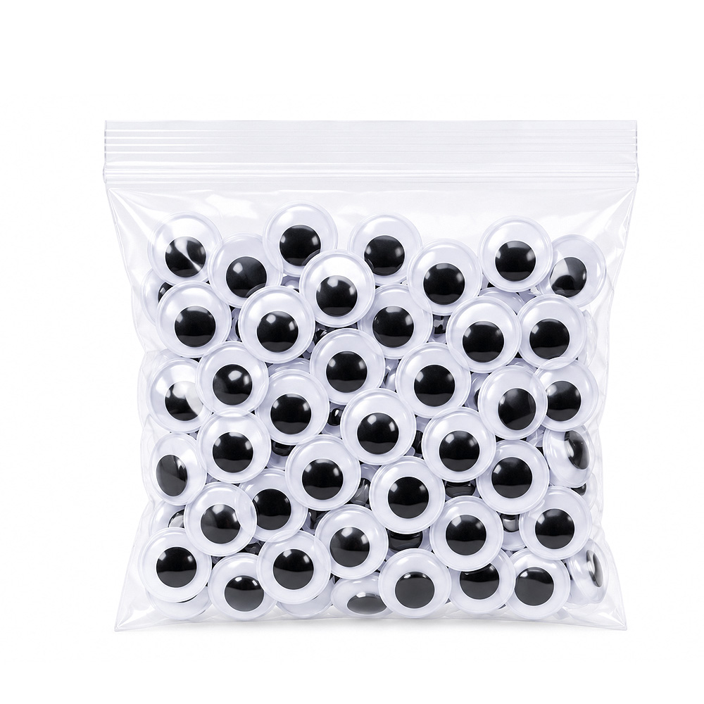 Ojos Moviles 30mm Paquete x 200 Pcs Ojos Moviles 30mm Paquete x 200 Pcs