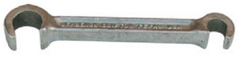 VW0AL, CAST ALUMINUM DOUBLE-ENDVALVE WHEEL WRENCH 8" L