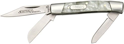 Schrade Imperial IMP14 Small Stockman Stainless Steel Folding Pocket Knife for Outdoor, Outdoor Survival and EDC