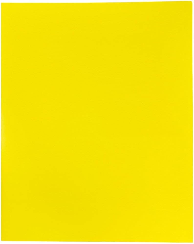 JAM Paper Plastic 2-Pocket POP Folders