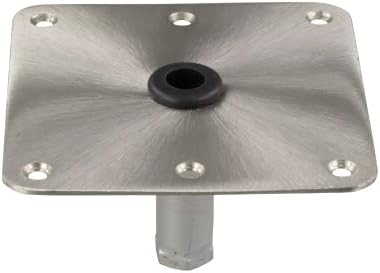 Springfield KingPin  7" x 7" Stainless Steel Square Base (Threaded)