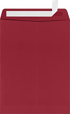 LUX Open-End 9in x 12in Envelopes, Peel & Press Closure
