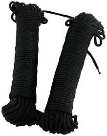 TACO Marine COK-0008B-1 Dacron Line - 1/8" x 100', Black