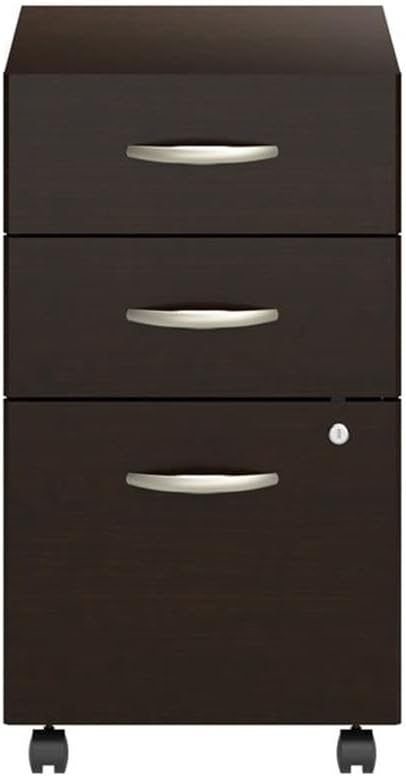 Bush Business Furniture Arrive 3 Drawer Mobile File Cabinet