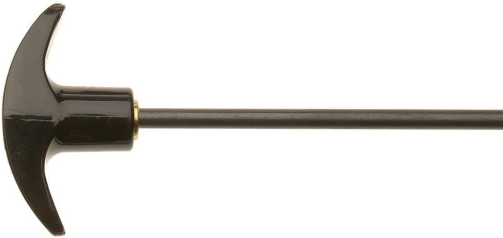 KleenBore OP106 Classic One-Piece 6.5-Inch Stainless Steel 0.22-0.45 Caliber Handgun Cleaning Rod,Black