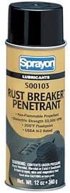 LU103 Sprayon Rust Breaker 16 Oz. - Lot of 12