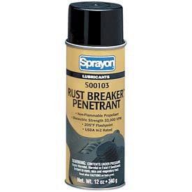 LU103 Sprayon Rust Breaker 16 Oz. - Lot of 12