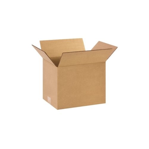 Partners Brand Corrugated Cartons, 12in x 9in x 9in, Kraft, Pack Of 25