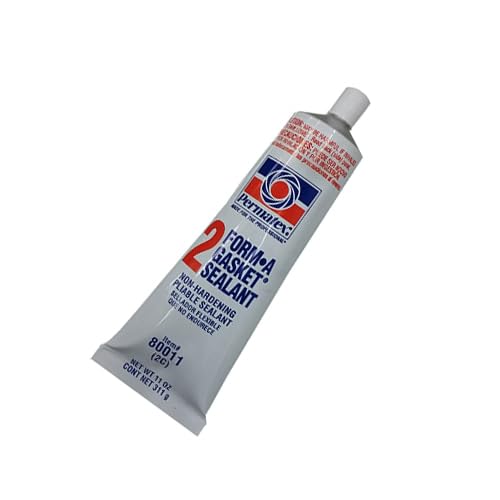 Permatex 80011 Form-A-Gasket #2 Sealant, 11 oz., Pack of 1 Form-A-Gasket #2 11 Fl Oz. (Pack of 1)