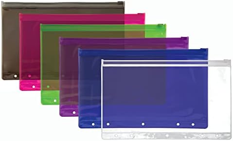 Office Depot® Brand Vinyl Storage Pouch, Assorted Colors