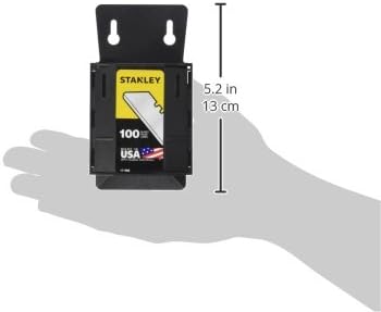 Stanley Holding Notches Mount 0.03 In. Round Point Safety Blade -100/pack