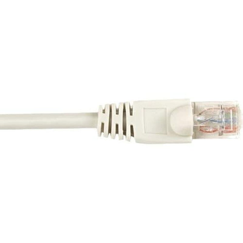 Black Box Connect CAT6 250 MHz Ethernet Patch Cable - UTP, PVC, Snagless, Gray, 15 ft.