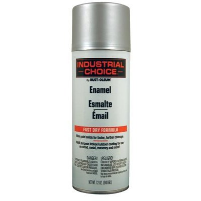 Rust-Oleum - Industrial Choice 1600 System Enamel Aerosols 830 Dull Aluminum Ind. Choice Paint 12Oz. Fil.Wt: 647-1614830