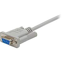 STARTECH.COM 10 ft Cross Wired DB9 to DB25 Serial Null Modem Cable - F/M - Null Modem Cable - DB-9 (F) to DB-25 (M) - 10 ft (SCNM925FM) (Pack of 2) 1 Count (Pack of 2)