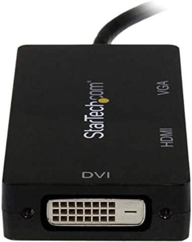 StarTech.com 3-in-1 Mini DisplayPort Adapter - Mini DP to HDMI, DVI, VGA or DisplayPort