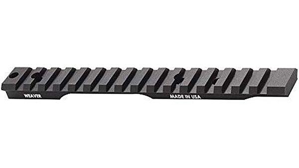 WEAVER 99497 EXT Multi-Slot Base for Savage 110 LA — 20 MOA, Matte