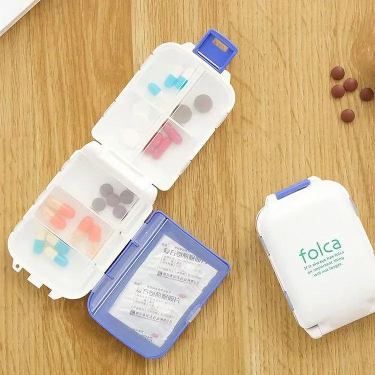 MEDICARE TRAVEL-MATE MEDICINE STORAGE -8 GRIDS