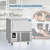 Compact and efficient Blue Star BF05G Blast Freezer, ideal for small kitchens. Compact and efficient Blue Star BF05G Blast Freezer, ideal for small kitchens.